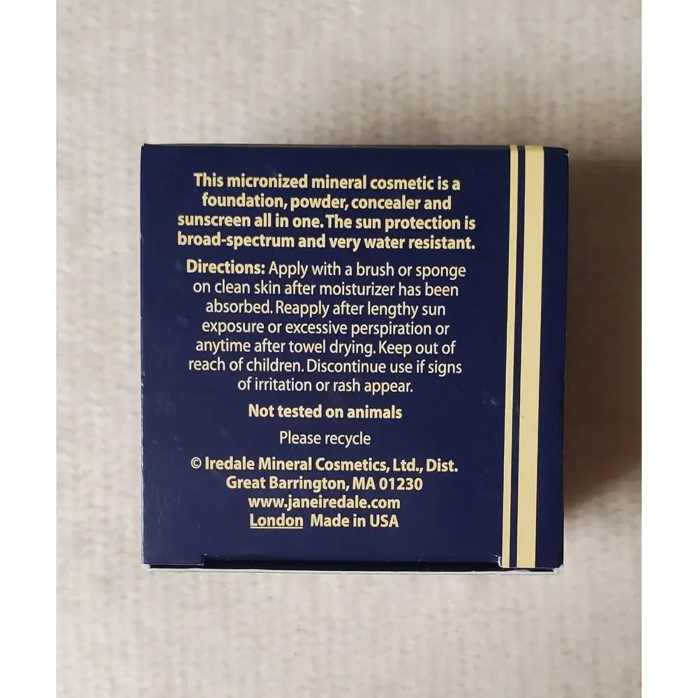 Jane Iredale Amazing Base Loose Mineral Powder SPF 20 Warm Silk Foundation .37oz